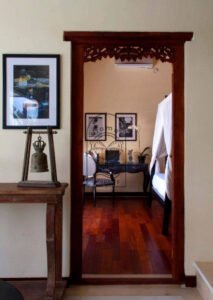 3 bedroom villa Umalas master bedroom Balinese style interior