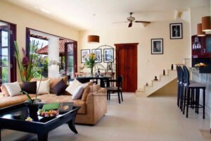 3 bedroom villa Umalas living room open space interior