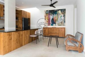 3 bedroom villa Seminyak modern kitchen