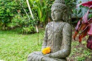 tropical garden villa Amiya Bali