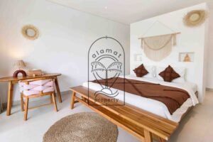 bedroom modern villa Umalas Bali interior