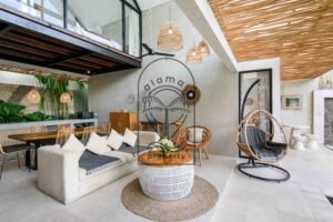 fully furnished leasehold villa Umalas