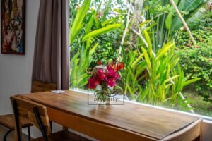 peaceful villa Ubud long term rental