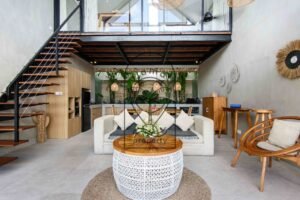 fully furnished leasehold villa Umalas