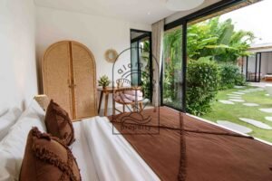 bedroom modern villa Umalas Bali interior