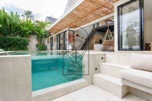 Bali villa pool and garden design