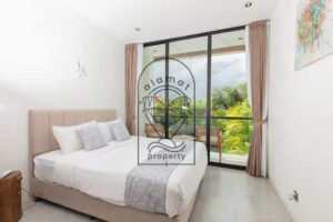 Private balcony at Villa Kaishi Bali