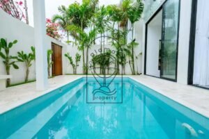 Villa Kaishi private pool in Canggu Bali