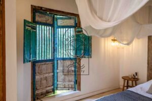 Traditional limasan architecture villa in Bali