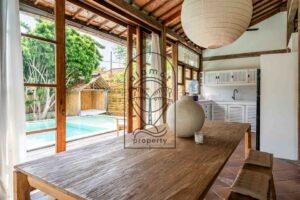 Enclosed living room at Villa Limasari Umalas