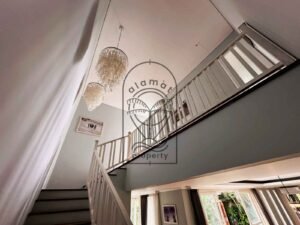 Modern and cosy interior design at villa Kemuning