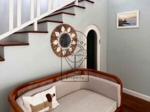 Modern and cosy interior design at villa Kemuning
